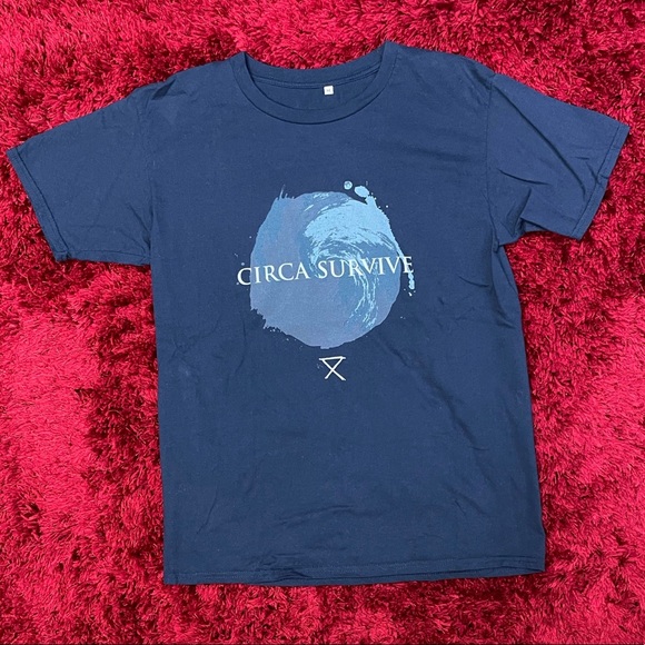 Circa Survive Shirts Circa Survive Band Merch Short Sleeve